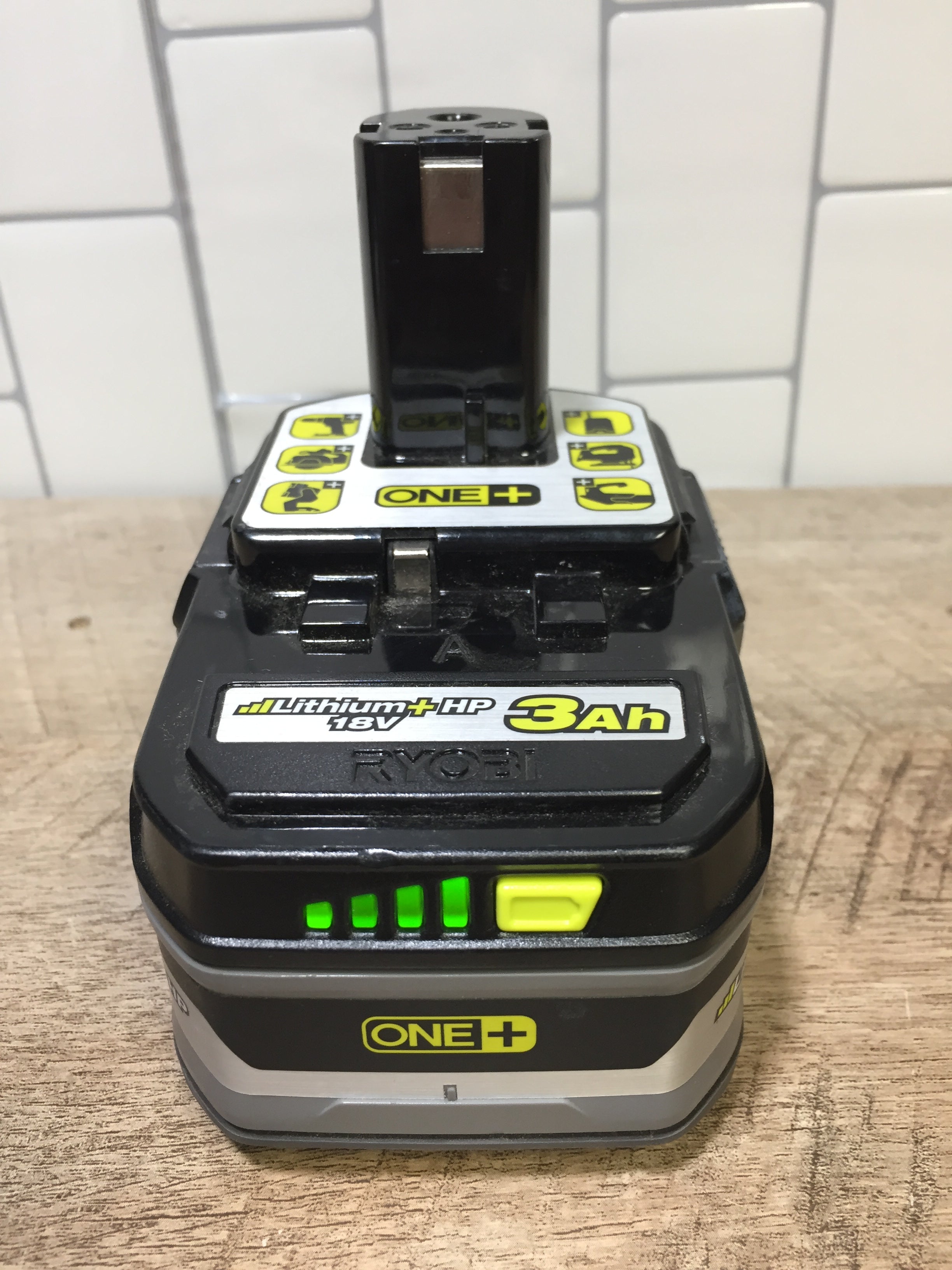 Ryobi ONE+ 18V P191 3.0 Amp Hour High Capacity Lithium Ion Battery *Genuine* (7023458386103)